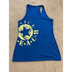 Lascana for Venus Blue Racerback Tank Swim Cover Up Dress